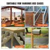 8"x 8" Post Base, 1Pcs Stainless Steel Adjustable Post Anchor Bracket(Internal 7.8 x 7.3")