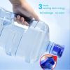 Triple-Seal Spillproof Water Caps - 3 Pack Replacement Lids for 5 Gallon Bottles (55mm Opening) - BPA-Free & Durable