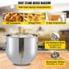 Commercial Stand Mixer, 20Qt Stainless Steel Bowl, 1100W 2 in 1 Multifunctional Electric Food Mixer with Meat Grinder & 3 Speeds