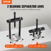 Bearing Puller Kit 14-Piece, 5 Ton Bearing Separator, Pinion Wheel Bearing Removal Kit with 2" and 3" Jaws, Bearing Separator and Puller Set