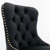 A&A Furniture,Thick Golden Swivel Velvet Barstools Adjusatble Seat Height from 27-35 Inch, Modern Upholstered Bar Stools with Backs Comfortable Tufted