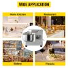 Commercial Food Mixer, 7.3Qt Capacity, 450W Dual Rotating Dough Kneading Machine with Food-grade Stainless Steel Bowl