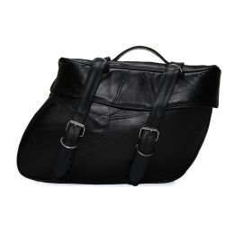 Twin Saddlebag Style Leather Motorcycle Bags