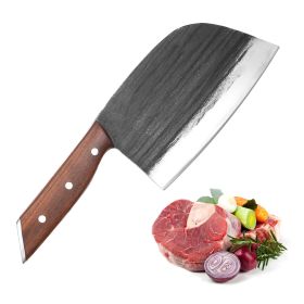 Meat Cleaver Knife Heavy Duty Japanese Hand Forged Chef Knife, Cleaver Knife For Meat Cutting (Option: Japanese Cleaver Knife)