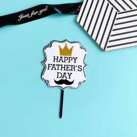 New Product Father's Day Cake Decoration Dad (Option: I)