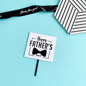 New Product Father's Day Cake Decoration Dad (Option: K)