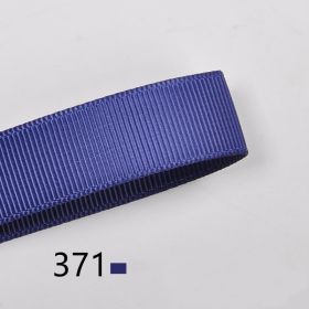 Hair Accessories Polyester Ribbed Ribbon (Option: 371color)