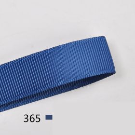 Hair Accessories Polyester Ribbed Ribbon (Option: 365color)