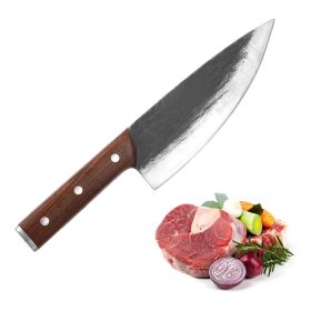 Meat Cleaver Knife Heavy Duty Japanese Hand Forged Chef Knife, Cleaver Knife For Meat Cutting (Option: Cleaver Knife)