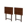 (2 Pack)Seaside Tray Table