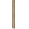 Wood Slat Acoustic Panels, 7.9 x 94.5 inch, MDF Accent Wooden Wall Panels for Modern Interior Wall Decor