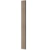 Wood Slat Acoustic Panels, 7.9 x 94.5 inch, MDF Accent Wooden Wall Panels for Modern Interior Wall Decor