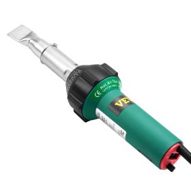 Hot Air Plastic Welder, 1600W Hot Air Torch Pistol, 122-1112 Fahrenheit PVC TPO Vinyl Heat Gun Welding Torch (Default: Default)