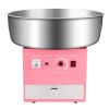 Electric Cotton Candy Machine, 1000W Commercial Candy Floss Maker with 20.5 in Stainless Steel Bowl, Sugar Scoop, and Drawer, Easy Home Use