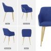 The modern style dining chair imitating linen is suitable for various environments and is applicable to restaurants, living rooms and offices