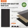 Wood Slat Acoustic Panels, 23.6 x 47.2 inch, MDF Accent Wooden Wall Panels for Modern Interior Wall Decor