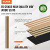 Wood Slat Acoustic Panels, 7.9 x 94.5 inch, MDF Accent Wooden Wall Panels for Modern Interior Wall Decor