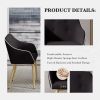 The modern style dining chair imitating linen is suitable for various environments and is applicable to restaurants, living rooms and offices