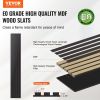 Wood Slat Acoustic Panels, 7.9 x 94.5 inch, MDF Accent Wooden Wall Panels for Modern Interior Wall Decor