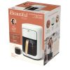 14-Cup Programmable Drip Coffee Maker with Touch-Activated Display, White Icing by Drew Barrymore