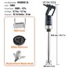 Commercial Immersion Blender, 500 Watt Heavy Duty Hand Mixer, Variable Speed Kitchen Stick Mixer with 304 Stainless Steel Blade