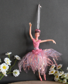 Ballerina Girl Hanging Table Top Ornament (Option: Style3)